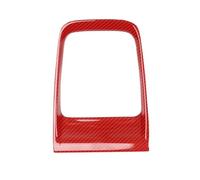 Para Subaru Para WRX STi 2014-2021 Para Levorg 2014-2019 Moldura De La Cubierta Del Panel Caja De Cambios Interior Automática HLWXMDZ(Red Carbon Style B)