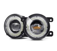 para Subaru WRX STI Forester Impreza XV Legacy Justy Levorg Outback BRZ, Montaje de luz antiniebla de Coche Lente LED Angel Eye DRL 30W 8000LM