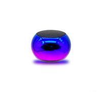 Para subwoofer M3 portátil T-WS Series Pequeño Altavoz inalámbrico de acero (azul y púrpura)