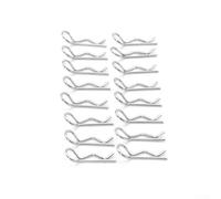 Para sujetadores de metal estilo 10 R para camiones de oruga RC a escala 1: para 10 escalas que soportan la retención del cuerpo sin comprometer la maniobrabilidad del vehículo