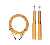 Para suministros de ejercicio, para omitir la cuerda, una fuerte confiable flexible ajustable y duradero, para interiores al aire libre (Aleación de aluminio oro rico)