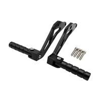 para Sur-Ron Light Bee XS Segway X160 X260, Piezas de Motocicleta eléctrica para Motocross, reposapiés Traseros CNC para Pasajero(Negro)
