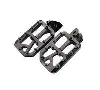 para Sur Ron Sur-Ron Surron Light Bee XS Bicicleta eléctrica Motocicleta Estriberas de Aluminio CNC Soporte para Pedales Estriberas universales para Motocicleta (Negro)