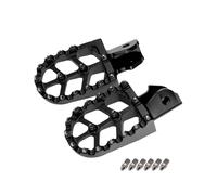 para Sur-Ron Sur Ron Surron XS Light Bee Vehículo Todoterreno eléctrico Estriberas CNC Reposapiés Estriberas Reposapiés Pedales Almohadilla Estriberas universales para Motocicleta (Negro)