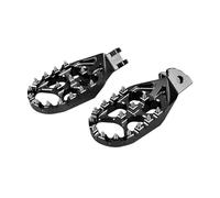 para Surron Light Bee X para Sur-Ron S L1E para Segway X160 X260 Reposapiés ampliados Pedales de reposapiés Bicicleta eléctrica Reposapiés universales para Motocicleta (Negro)