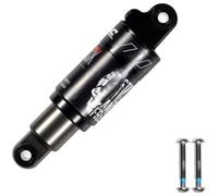 para suspensión Trasera Ajustable Bicicleta Senderismo para | aceite resorte, amortiguación para suave, viaje cómodo, control , estabilidad mejora(185mm)