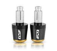 Para Suzuki Bandido GSF 1250S 1250 1200 250 400 650 GSX650F,Empuñaduras CNC Para Motocicleta, Manillar, Extremos De Empuñadura, Tapa Tapón, Tapones Equilibrados Piezas(Oro)