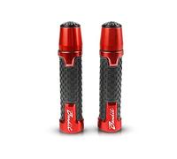 Para Suzuki Bandido GSF600S 1996-2003,Empuñaduras De Manillar Motocicleta, Mango Antideslizante, Tapa Barra, Extremos, Enchufe, Accesorios CNC Piezas(Rojo)