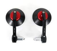 Para Suzuki Bandit GSF250 GSF400 GSF600 GSF650 GSF750 GSF1200 GSF1250 Accesorios De Motocicleta Barra De Espejo Retrovisor Espejos Laterales(Rojo)