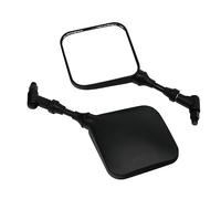 Para Suzuki DR 200 250 DR350 350 DRZ 400 650 DR650 2 Piezas Negro Doble Deporte Motocicleta Espejo Retrovisor Espejos Laterales