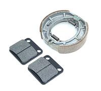 Para Suzuki DR200SE Jebel 200 SP200 SX200R, Pastillas De Freno Delanteras Para Motocicleta, Juego Zapatas Trasero, Semimetálicas(Parte delantera y trasera)