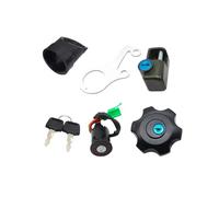 Para Suzuki DRZ400 DRZ400SM 2010-2019 Interruptor De Encendido Tapa Tanque Combustible Kit Bloqueo Asiento 37101-29811 44200-29821 Interruptor Encendido Cerradura
