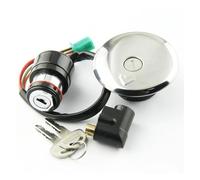 Para Suzuki GN125 GN 125 1982 1983 1984-2001 Kit Llave Bloqueo Asiento Tapa Combustible Interruptor Encendido Motocicleta