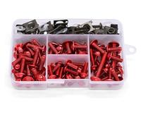 para Suzuki GS X1100F X600 550M para Katana GSX250 GSX550 Kit De Pernos Carenado Motocicleta Clips Sujeción Tuercas Tornillos Carrocería Pernos Cuerpo Carenado