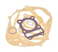 Para Suzuki GS125 GN125 GS 125 GN 125 Motor Motocicleta Culata Completa Revisión Completa Estera Junta Juego Almohadillas Reparación Media Kit Pistón Cilindro