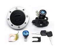 para Suzuki GS500 2001-2012 GS500E 1989-2000 Juego De Llaves Interruptor Encendido Tapón Gasolina Y Tapa del Depósito Combustible Interruptor Ignición Moto