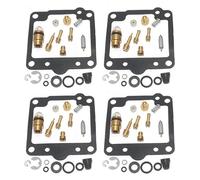 para Suzuki GS750E GS 750 E 1980 1981 1982 Kit De Reparación Carburador Motocicleta Junta Asiento Aguja Flotante Piezas Carburador Repuesto Moto(4 Sets B)