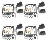 para Suzuki GS750L 1980-1981 Piezas De Repuesto del Sistema Combustible Kit Reparación Carburador Motocicleta Junta Asiento Aguja Flotante Carburador Repuesto Moto(4 Repair Kit)