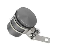 Para Suzuki GSF 600 650 Para Bandit S GSF 1200 1250 Para Bandit Piezas Tanque Motocicleta Taza Aceite Tapa Líquido Freno Depósito Cilindro Embrague Cubierta gasolina motocicleta(GRIS)