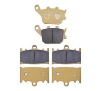 Para Suzuki GSF1250 Pastillas Freno Delanteras Traseras Motocicleta Para GSF 1250 Para GSF1250A AK7 AK8 ABS Modelo Naked Bandit 4 Pistones Pinza 07-08 Pastillas