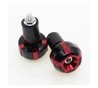 para Suzuki GSR 600 GSR750 SV650 SV400 para Bandit 650 1250s para V-Strom 650 1050 CNC Motocicleta Tapa De Extremo De Manillar Extremos puños Manillar(Rojo)