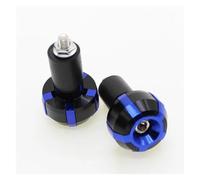 para Suzuki GSR 600 GSR750 SV650 SV400 para Bandit 650 1250s para V-Strom 650 1050 CNC Motocicleta Tapa De Extremo De Manillar Extremos puños Manillar(Azul)