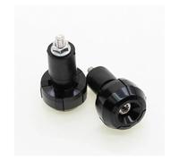 para Suzuki GSR 600 GSR750 SV650 SV400 para Bandit 650 1250s para V-Strom 650 1050 CNC Motocicleta Tapa De Extremo De Manillar Extremos puños Manillar(Negro)