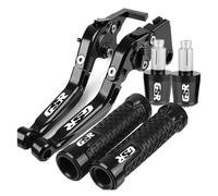 para Suzuki GSR400 GSR600 GSR750 GSR 400 600 750 Accesorios De Motocicleta Frenos Ajustables Palanca De Embrague Extensible Manetas De Freno(19)