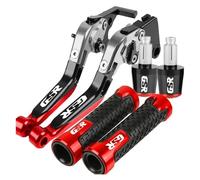 para Suzuki GSR400 GSR600 GSR750 GSR 400 600 750 Accesorios De Motocicleta Frenos Ajustables Palanca De Embrague Extensible Manetas De Freno(23)