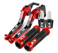 para Suzuki GSR400 GSR600 GSR750 GSR 400 600 750 Accesorios De Motocicleta Frenos Ajustables Palanca De Embrague Extensible Manetas De Freno(10)