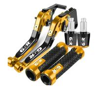 para Suzuki GSR400 GSR600 GSR750 GSR 400 600 750 Accesorios De Motocicleta Frenos Ajustables Palanca De Embrague Extensible Manetas De Freno(18)