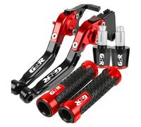 para Suzuki GSR400 GSR600 GSR750 GSR 400 600 750 Accesorios De Motocicleta Frenos Ajustables Palanca De Embrague Extensible Manetas De Freno(22)