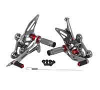 para Suzuki GSR750 2011 2012 2013 2014 2015 2016 2017, Juego Trasero De Cambio Marchas Ajustable para Piloto Carreras, Clavijas Reposapiés
