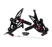 para Suzuki GSR750 2011 2012 2013 2014 2015 2016 2017, Juego Trasero De Cambio Marchas Ajustable para Piloto Carreras, Clavijas Reposapiés