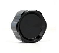 Para Suzuki GSX-R 600 750 1000 Tapa Protectora Del Depósito De Líquido De Freno Delantero CNC Para Motocicleta RESPUNEKBAH(Cap Black)