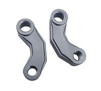 Para SUZUKI GSX-S750 GSX-S1000 SV400 SV650 SV 650 DL650 V-strom Espejos Retrovisores De Motocicleta Extensión Elevador Adaptador De Extensión(Titanium)