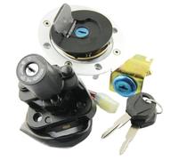 Para Suzuki GSX1300RX GSX1300RY GSX1300R K1 Para K2 K3 K4 K5 K6 K7 Juego Llaves Con Cerradura Asiento Combustible Tapón Tanque Interruptor encendido cilindro