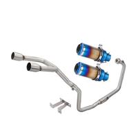 Para Suzuki GSX150R GSXR150 GSX-S150 GSX S150 Tubo Enlace Delantero Acero Inoxidable 50,8mm Para Escape Motocicleta(TYPE-E)