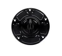 Para SUZUKI GSXR 750 1000 600 Para Hayabusa GSX1300R GSX250R Tapa Del Tanque De Combustible CNC Para Motocicleta Cubierta De Aceite POMPOMPUR(Black)