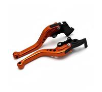Para Suzuki GSXR GSX-R 600 750 1000 2005-2010-2020 Empuñadura De Freno Y Embrague Accesorios Moto Palancas Plegables Palanca de embrague de freno(Naranja)