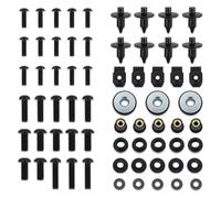 para Suzuki GSXR1000 2003-2004 Tornillos De Carrocería Kit Completo Pernos Carenado para Motocicleta Tuercas Velocidad Clips Acero Inoxidable Pernos Cuerpo Carenado