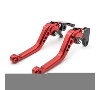 Para Suzuki GSXR1000 GSX-R1000 GSXR GSX-R 1000 K7 K8 2007 2008 Maneta De Embrague Freno Ajustable Accesorios Para Motocicletas Palanca de embrague de freno(147 mm rojo)