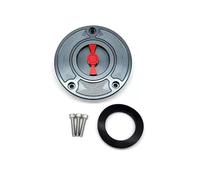 Para Suzuki GSXR600 GSXR750 2004-2020 GSX650 GSXR1000 GSF1200 K4 K5 K6 K7 K8 K9 L1 L2 2010-2020 Tapa Tanque Combustible Motocicleta Tapa tanque combustible motocicleta(Grey Red)