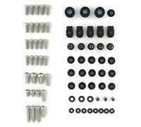 Para Suzuki GSXR750 1988-1991 Kit Completo De Tornillos Carrocería Pernos Carenado Clips Y Tuercas Acero Inoxidable Carenado Pernos Tornillos