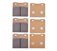 Para Suzuki GV1400 Cavalcade GV 1400 1986-90 VS1400 VS1400G Intruder VS 1400 GS1150 GSX1100 VL1500 Pastillas De Freno Delanteras Y Traseras De Motocicleta Semimetálicas