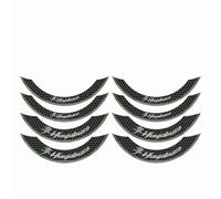 para Suzuki Hayabusa 1999-2025 Llantas De Motocicleta Pegatinas Reflectantes Calcomanías Neumáticos Moto Conjunto Accesorios Decorativos