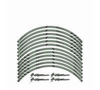 para Suzuki Hayabusa 1999-2025 Llantas De Motocicleta Pegatinas Reflectantes Calcomanías Neumáticos Moto Conjunto Accesorios Decorativos