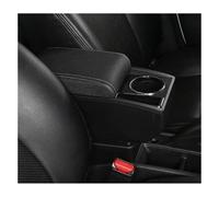 Para Suzuki Para Alto Accesorios Decoración Interior Caja Almacenamiento Con Reposabrazos Central Y Portavasos Piezas Modificación Contenedor Caja Reposabrazos(A3 White Line)