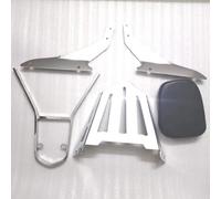 Para Suzuki Para Boulevard M109R Para Boss VZR1800 2006-2020 Trasero Motocicleta Soporte Caja Estante Carga Respaldo Sissy Bar Respaldo trasero motocicleta(Cromo)