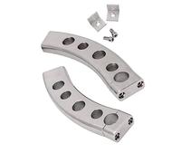 Para Suzuki Para Bulevar Para M109R 2006 2007 2008 2009 Paquete De 2 Elevadores Retroceso Del Manillar Moto Elevador Manillar(Plata)